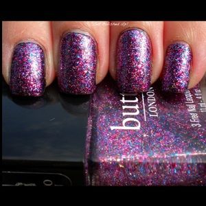 Butter London nail color Lovely Jubbly glitter